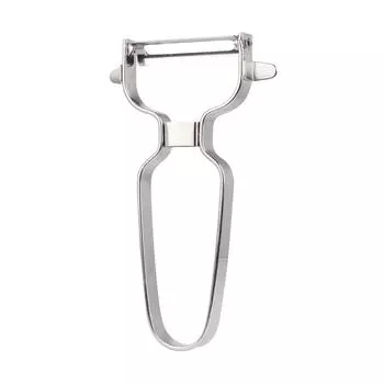 Из нержавеющей стали Овощечистка Морковь Фрукты Резак Кухонный Инструмент серебряный