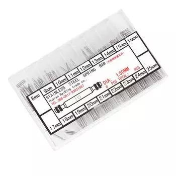 Stainless Steel Watch Belt Spring Linking Bar Wristwatch Strap Fixing Pin Repair Tool 10#