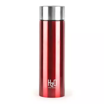 Stainless Steel Water Bottle 1000ml, Red | ISI Certified | Single Wall |Leakproof, Rust-Proof | Food Grade, Easy to Carry | Ideal for Fridge