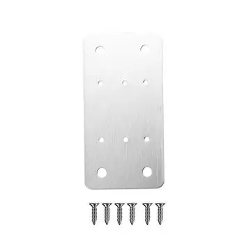 Stainless Steel Window Repair Cabinet Hinges Hinge Repair Plate Hardware Tools Home Improvement B 1 sets