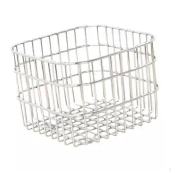 Stainless Steel Wire Fruit Basket Colander Bowl Display Stand Practical Space Saver Kitchen