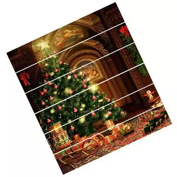 Stairs Sticker Wall Decal Home Decor Festival Accessories Multipurpose DIY Prop Christmas Day Craftsmanship Sweet Gift