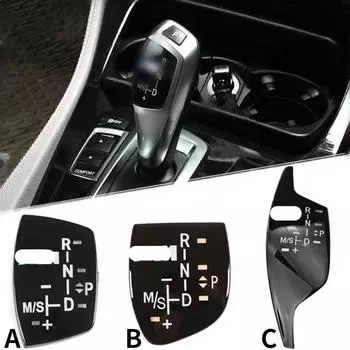 Стайлинг автомобиля 3D M эмблема ABS ручка переключения передач наклейка крышка украшение для B + W A