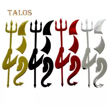 Стайлинг автомобиля 3D забавная наклейка «Маленький дьявол» автомобильная наклейка украшения автомобильные аксессуары