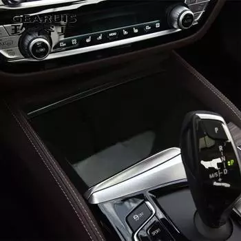 Стайлинг автомобиля, держатель для чашки с водой, рамка, крышка переключения передач, накладка, наклейки и наклейки для BMW 5 серии G30 G38, интерьер авто чёрный