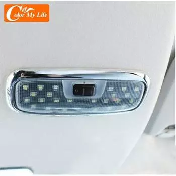 Стайлинг автомобиля для Ford Ecosport 2013-2017, интерьер автомобиля, лампа для чтения, внутренняя лампа на крыше, рамка, световая крышка, наклейка, ночник