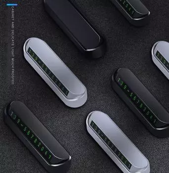 Стайлинг автомобиля, карта временной парковки, номер телефона, табличка для карты, номер телефона, парковка, остановка в автомобиле, автомобильные аксессуары чёрный