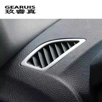Стайлинг автомобиля, приборная панель, розетки для кондиционера, рамка, декоративные чехлы, наклейки, отделка для BMW 1 серии f20 auto stainless steel