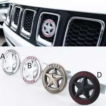 Стайлинг автомобиля Texas Edition, значок, эмблема, наклейка, наклейка для Jep Wrangler Compass Grand Cherokee Patriot Liberty Renegade Commander A