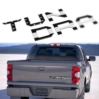 Стайлинг автомобиля задний багажник встроенный ABS буква эмблема наклейка авто запасные части чёрный