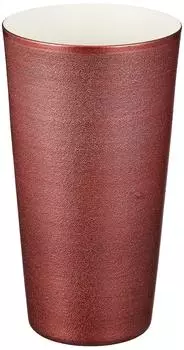 Стакан Arita Ware Densaku Kiln, большой, 500 мл, армированный, красный, сделано в Японии, приблизительно. «Такэда Сингэн»