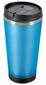 Стакан Captain Stag Clair с крышкой 240 мл (Синий дым) М-1121