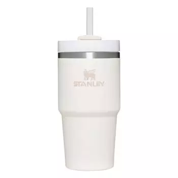Стакан для бутылки с водой STANLEY для холодного хранения, вакуумный, тонкий, для утоления жажды H2.0 0,6 л 10-10826-059 (Кремовый/FF) кремовый