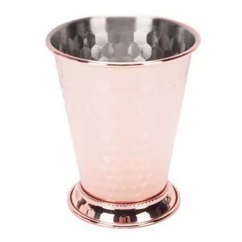 Стакан для коктейля Mint Julep из нержавеющей стали 304, 400 мл, металлический стакан для питья на скачках, баре L(for 6.5-9kg)