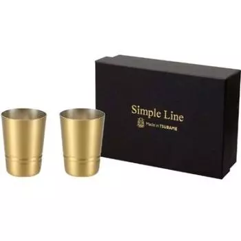 Стакан для рюмок Simple line из латуни 60 мл 2P T95605400