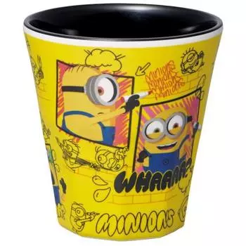 Стакан для скейтборда 270 мл, меламиновая чашка для детей, неуязвимые миньоны/гадкий я, миньон, супер-трансформация-B, MTB2