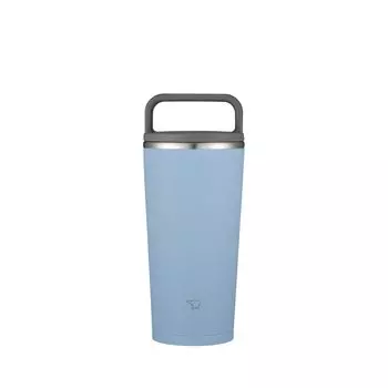 Стакан для воды ZOJIRUSHI с бесшовной ручкой для переноски, интегрированной крышкой с защитой от запотевания и простой в мытье всего 2 предмета Бутылка, Крышка, Стакан, Портативный, Тип, 300 мл,