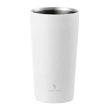 Стакан dretec Kakusei 450 мл белый CLE-03W