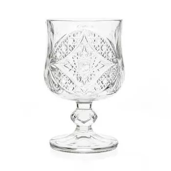 Стакан Ferme с гравировкой на ножке прозрачный 150 мл