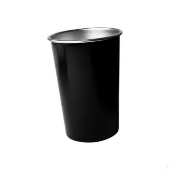 Стакан из нержавеющей стали, походный стакан для воды премиум-класса, многоразовый, для питья в баре, Small Black