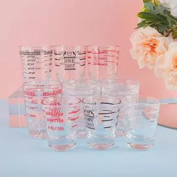 Стакан из утолщенного стекла, мерный стакан, рюмка, унция, чашка для эспрессо A1