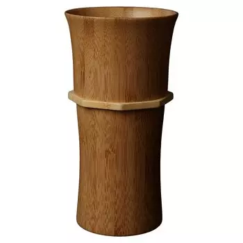 Стакан RIVERET L 250 мл из бамбука, можно мыть в посудомоечной машине, коричневый RV-104LB коричневый