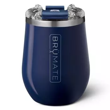 Стакан с вакуумной изоляцией и крышкой, цвет темно-синий. Конструкция из нержавеющей стали с вакуумной изоляцией сохраняет холод и тепло в течение длительного времени, запирающаяся крышка не допускает проливания, даже если