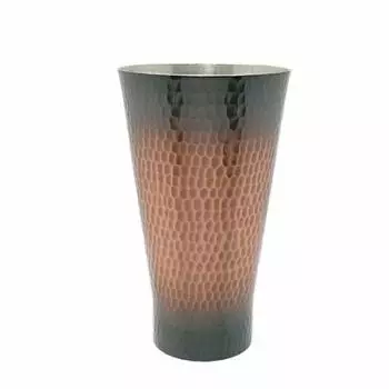 Стакан Shinko Metal Copper Medium 350 мл Стакан из чистой меди, кованый вручную BR-002