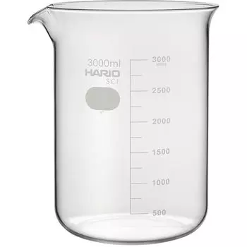 Стакан со шкалой 3 л [Shibata Science] 010020-300051A
