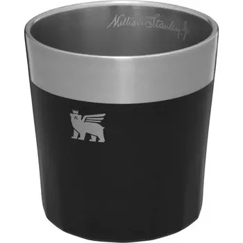 Стакан STANLEY Rocks 180 мл, литой черный, для холодного хранения, прочный лед, премиум-класса, подарок, можно мыть в посудомоечной машине, гарантия, японский (Подлинный продукт)