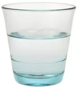 Стакан Toyo Sasaki Glass Free Spash Aqua Blue 210 мл, набор из 60 шт. Сделано в Японии, можно мыть в посудомоечной машине, небьющийся, стеклянный стакан, коммерческий стакан