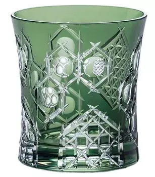 Стакан Toyo Sasaki Glass Yachiyo Kiriko с черепаховым узором 280 мл, изготовлен в Японии, деревянная коробка, стакан Rocks Glass Shochu, стакан для виски, стеклянный стакан в подарок