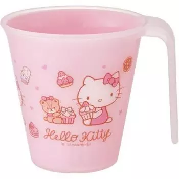 Стаканчик Sanrio с ручкой KH3 260 мл, Hello Kitty, 1 шт., популярный персонаж в Корее