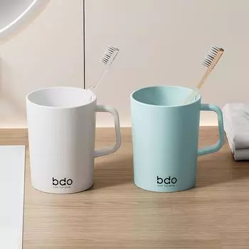 Стаканчики для зубных щеток Стаканчики для ополаскивателя полости рта зелёный