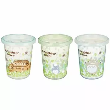 Стаканы Skater 3 с трубочкой 320 мл Мой сосед Тоторо Сора Цвет Сделано в Японии SIH3ST