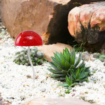 Stake, Fairy Garden Decorative Figurine, Lawn Craft красный