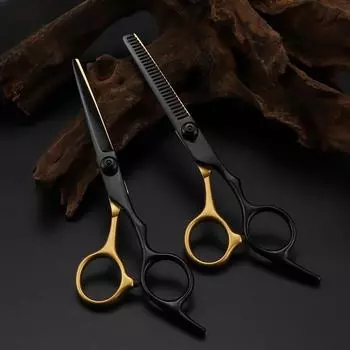 Сталь 6 розовое золото винтовые ножницы для стрижки волос стрижка филировочные парикмахерские инструменты ножницы парикмахерские ножницы