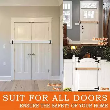 Стальная дверь безопасности бар U-образный кронштейн антикоррозийный выдвижной открытый стержень кронштейн для складов гаражей белый