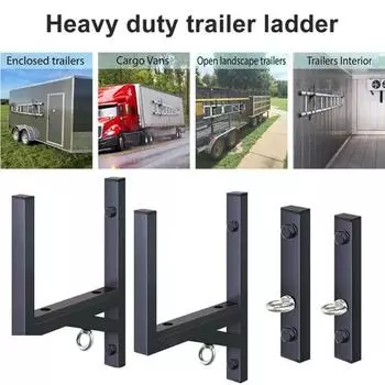 Стальная лестница с боковым креплением, устойчивая к коррозии, грузоподъемность 300 фунтов, простая установка