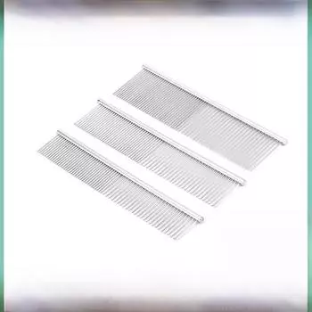 Стальная расческа для ухода за домашними животными для плюшевых мишек и золотистых ретриверов