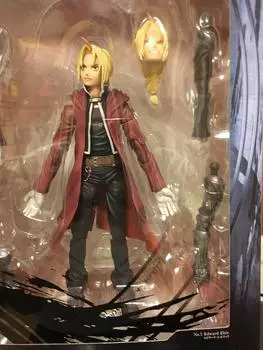 Стальной алхимик СТАЛЬНОЙ АЛХИМИК PLAY ARTS Кай Эдвард Элрик окрашенный экшн (Рисунок ПВХ)