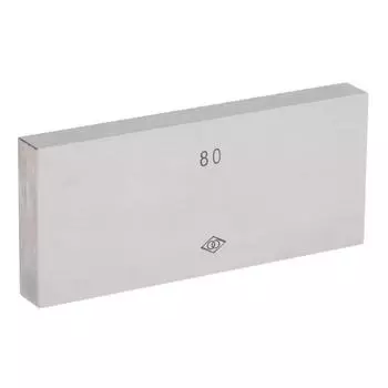 Стальной блок калибровочных мер точный и надежный измерительный инструмент 80 мм 80mm