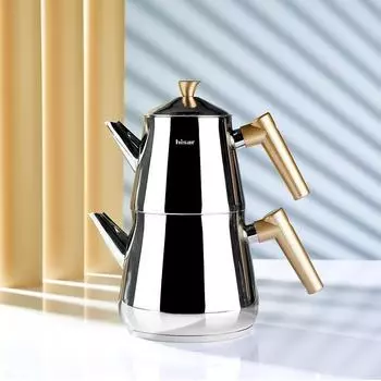 Стальной чайник Hisar Heybeli Mega Size Gold