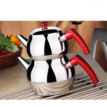 Стальной чайник Kardem среднего размера