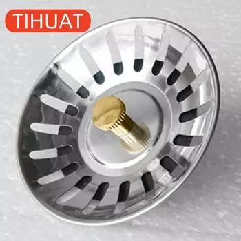 Стальной фильтр TIHUAT для кухонной мойки 1PCS белый