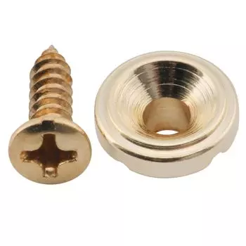 Стальной фиксатор струн Musiclily Pro Telecaster для электрической золотой дисковой гитары TL,