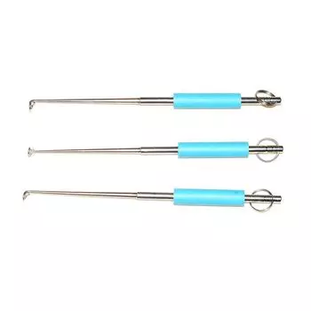 Стальной инструмент для извлечения Устройство для быстрого отсоединения Съемник крючков Извлекатель рыболовных крючков with Box