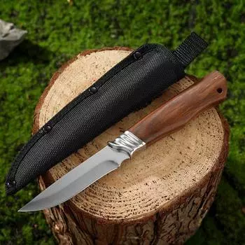 Стальной кухонный нож, универсальные ножи для обвалки для барбекю, нож для очистки фруктов, мяса