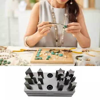Стальной пробойник Ожерелье Браслет Стальные формы Пряжка Пробивной станок Ювелирные изделия Застежка Пробивной инструмент Стальная текстура 2