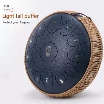 Стальной язычковый барабан, плетеная веревка, ручная плетеная веревка для 12-дюймового эфирного барабана